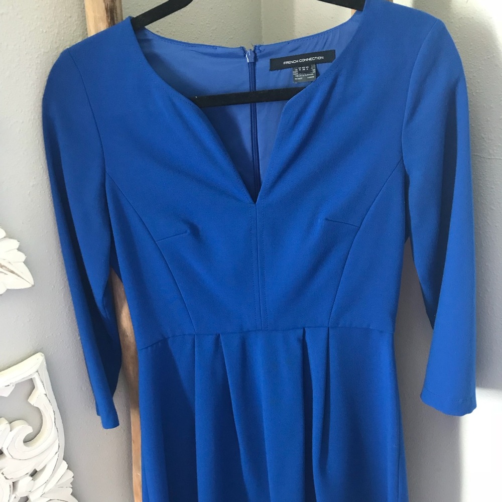 French Connection Royal Blue Dress